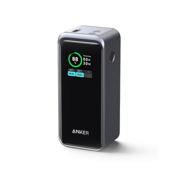 Anker Prime Power Bank 20000mAh, 200w With Smart Display - Black | A1336011