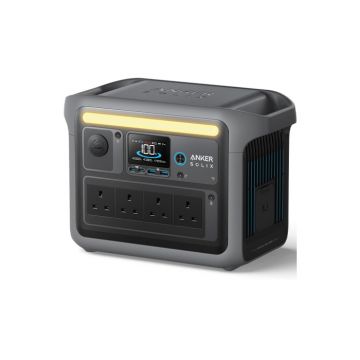 Anker Solix C1000 Portable Power Station 1056Wh ~ 1800W - Grey & Black | A1761211 