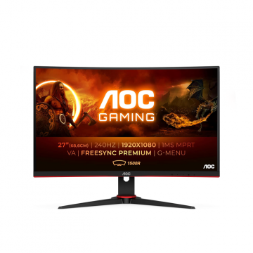 AOC 27" Full HD Curved LCD Gaming Monitor | C27G2ZE/BK