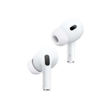Apple AirPods Pro 2nd Gen In-Ear Wireless AirPods with Charging Case - White | MTJV3ZM/A