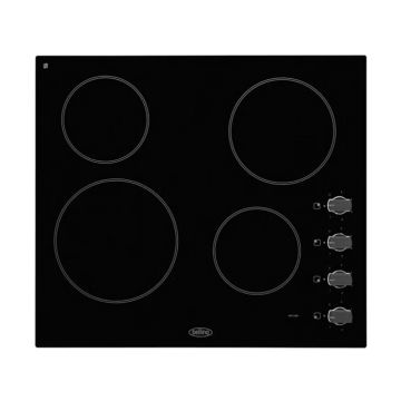Belling 60cm 4 Zones Built-In Ceramic Hob - Black | BCH60RB