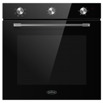 Belling Built-in 60cm Single Fan Oven - Black | BI65FBLK