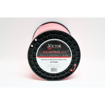 Blister Victor Dual Cut Prof Nylon Line 2.7mm 50g Length 26 Feet, 7.9mtrs