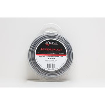 Blister Victor Dual Cut Prof Nylon Line 3.0mm 50g Length 20 Feet, 6.2mtrs