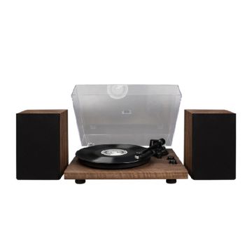 Crosley Gig Bluetooth Turntable Record Player - Walnut | C62B-WA4