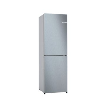 Bosch Series 2 50/50 255L Frost Free Fridge Freezer - Stainless Steel Effect | KGN27NLEAG