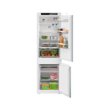 Bosch Series 4 267L Low Frost Integrated Fridge Freezer - White | KIV86VSE0G
