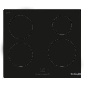 Bosch Series 4 60cm 4 Zone Induction Hob - Black | PUE611BB5E
