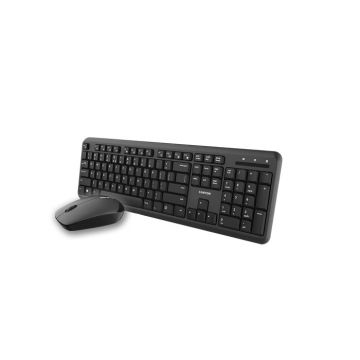 Canyon Wireless Combo Set Velvet Tread - Keyboard & Mouse - Black | CNS-HSETW02-UK