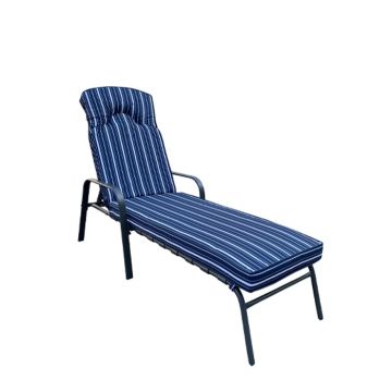 Culcita Avondale Padded Lounger - Blue Stripe | SLLGBS299