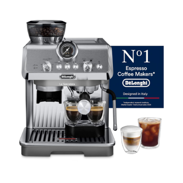 DeLonghi La Specialista Arte Evo Manual Espresso Coffee Maker - Metal | EC9255.M