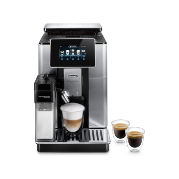 DeLonghi PrimaDonna Soul 2.2L Automatic Coffee Machine - Metal Black | ECAM610.75.MB