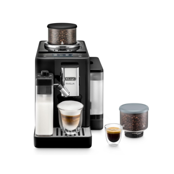 DeLonghi Rivelia 1.4L Automatic Bean-to-Cup Coffee Machine - Onyx Black | EXAM440.55.B