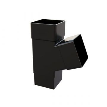 Supreme 65mm Square Branch 112.5 Degree Black