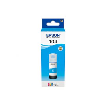 Epson EcoTank 104 Cyan Ink | C13T00P240
