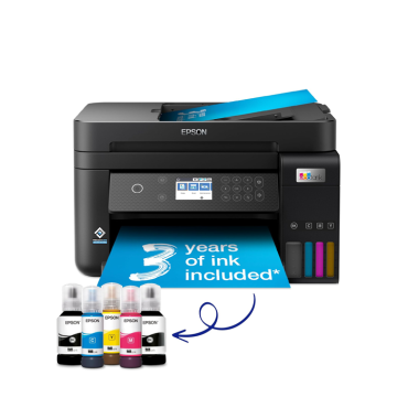 Epson EcoTank ET-3850 A4 Wi-Fi All-in-One Colour Printer | ET-3850