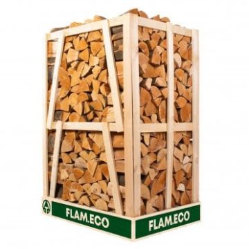 Oak Ash Hornbeam Hardwood Kiln Dried 1m3 Logs Crate
