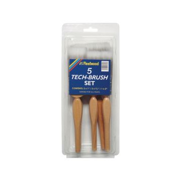 Fleetwood 5-Piece Tech Paint Brush Set | BRSTH5P - 3 For €35 