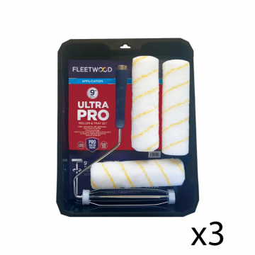 Fleetwood Ultra Professional 9" Paint Roller & Tray Set | RTS9UP - 3 for €35