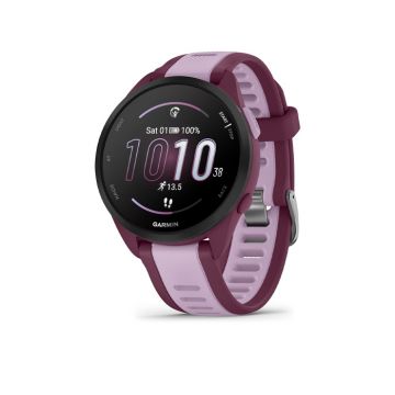Garmin Forerunner 165 Music Running Smart Watch - Berry & Lilac | 49-GAR-010-02863-33