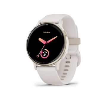 Garmin Vivoactive 5 Fitness Smartwatch - Cream Gold | 49-GAR-010-02862-11