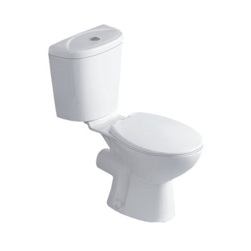 Georgia Comfort Height Toilet Pan Cistern & Seat | CGEOCOMPK