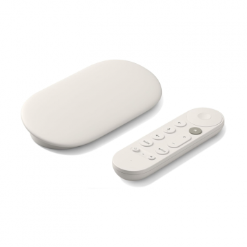 Google TV Streamer 4K - Movies, Live Shows, Netflix - Porcelain White | GA05662-GB