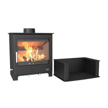 Henley Severn 8kW Eco Multi Fuel Stove - Matt Black | ST312