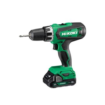 HiKOKI DV18DFX 18V Combi Drill - 2 x 2.0 Ah Batteries & Charger 