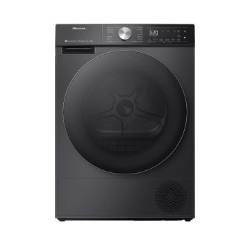 Hisense 9kg Heat Pump Dryer Condenser - Black | DH5S902BB