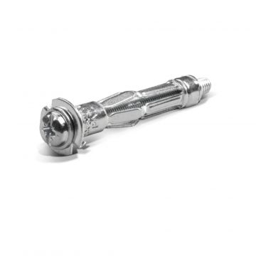 Interset Hollow Wall Anchor M4 x 20mm 6/Bag comes with Screw