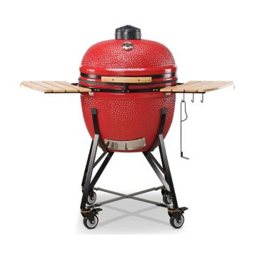 Kamado Bono Limited 25" Ceramic Charcoal BBQ Grill - Red | TQ0025RED