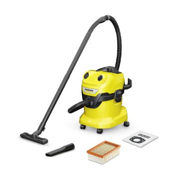 Karcher WD4 V20 Wet and Dry Vac Vacuum - Yellow | 1.628-211.0