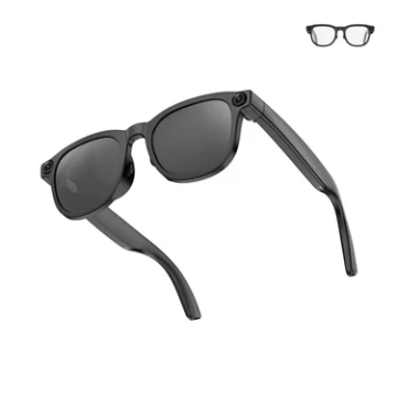 KSIX Spectrum AI Full HD 1080p Smart Glasses - Black | BSGLASS01B