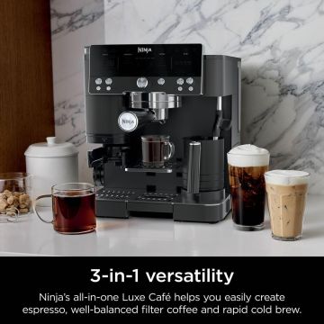 Ninja Luxe Café Premier Espresso Coffee Machine Black | ES601UKBK