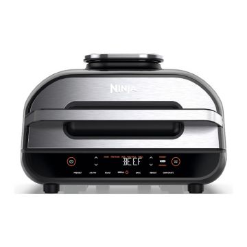 Ninja Foodi Max 6-in-1 Health Grill & Air Fryer - Grey & Black | AG551UK