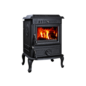 Olymberyl Aidan 21kW Eco Boiler Stove - Matt Black | HFB-443 ECO