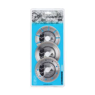 Ox General Purpose 115mm Diamond Blades Pack Of 3