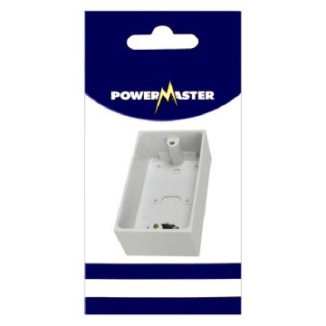 Pattress Box 47mm2g 47mm 2 Gang