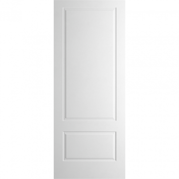 Indoors Dover 2 Panel White Primed Door - 80 Inch x 32 Inch (2032mm x 813mm)