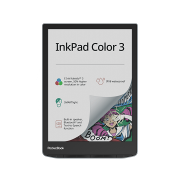 PocketBook InkPad Colour 3 7.8" 32GB E-Reader - Stormy Sea | 253-PB743K3-1-WW