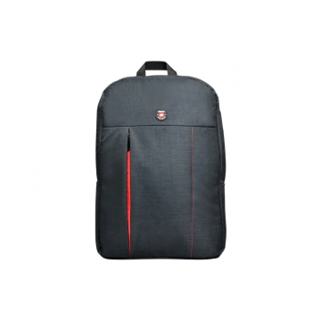 Port Designs Portland 15.6" Laptop Backpack Bag - Grey & Red | 105330