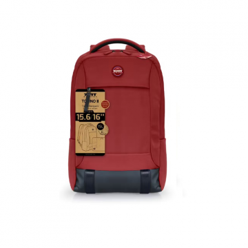 Port Designs Torino II 15.6-16" Laptop Backpack - Red | 14024