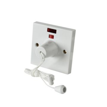 45a double panel Pullcord Switch comes with Neon