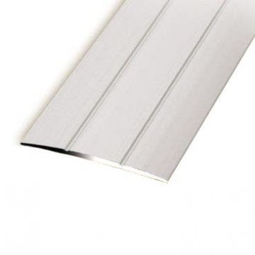 Flat Chrome Floor Profile 2.7m Self Adhesive