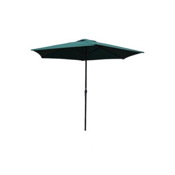 Redwood 2.7m Wind-Up Parasol With Steel Shaft - Green | BB-UB110