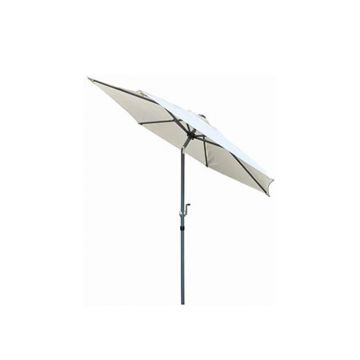 Redwood 2m Aluminium Tilting Parasol with Crank - Cream| BB-UB129