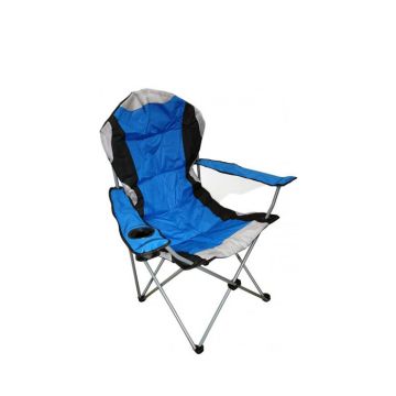 Redwood Leisure High Back Canvas Chair - Blue | BB-FC171