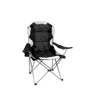 Redwood Leisure High Back Canvas Chair - Black | BB-FC174