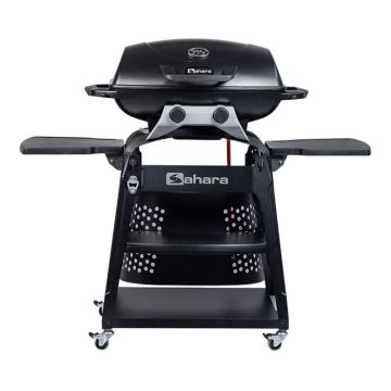 Sahara Storm 2 Burner Gas BBQ - Black | STORMIR